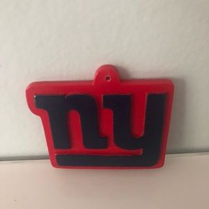 NEW YORK GIANTS NFL LOGO PENDANT